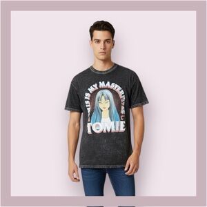 Junji Ito Collection “This Is My Masterpiece Tomie” Black Fade Tee